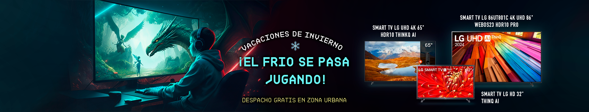 Banner Invierno TV LG
