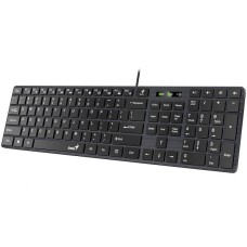 teclado genius slimstar 126 multimedia usb ultra delgado p/n 31310017401