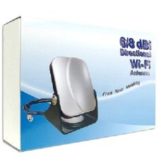 antena 6dbi direccional con base