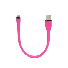 cable usb to lighting flexible mfi pink
