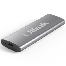 cofre porta disco duro dual (nvme+ngff) conexión usb c + usb3.0 / ul-hddm2
