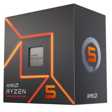 procesador amd ryzen 5 7600 3.8ghz@5.1ghz 6 nucleos 12 hilos sam5 p/n  100-100001015box