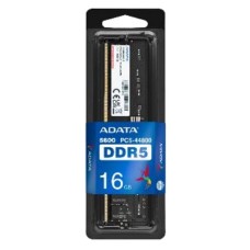 memoria ddr5 adata udimm 16gb 5600mhz black p/n ad5u560016g-s