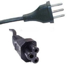 cable de poder tipo trebol 1.0 mt