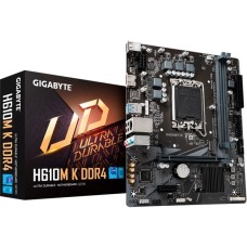 placa madre  gigabyte h610m k ddr4 s1700 p/n h610mkddr4