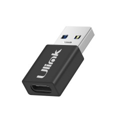 adaptador usb tipo c hembra a usb macho p/n ul-adcu30