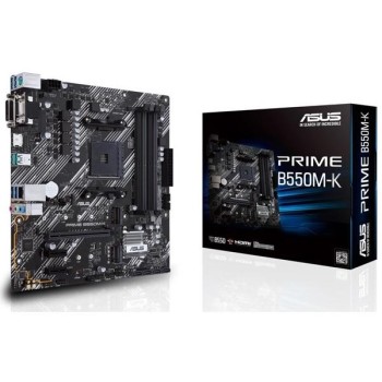 PLACA MADRE ASUS PRIME B550M-K sAM4 P/N PRIMEB550M-K