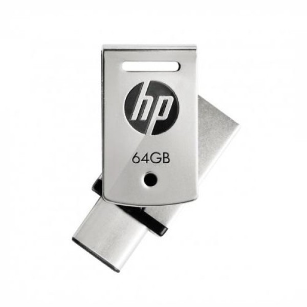 PENDRIVE HP 64GB X5000M OTG TYPE-C P/N HP-FD5000M-64
