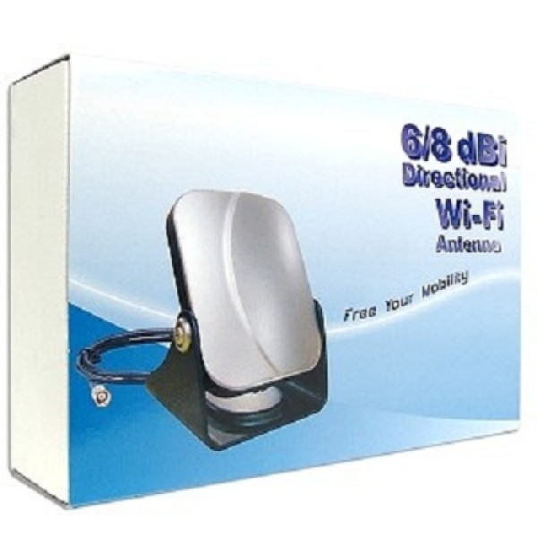 ANTENA 6DBI DIRECCIONAL CON BASE