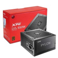 FUENTE DE PODER ADATA XPG PYLON 550W BRONZE P/N PYLON550B-BKCEU