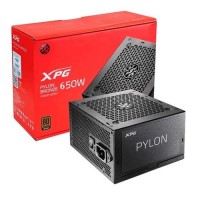 FUENTE DE PODER ADATA XPG PYLON 650W BRONZE P/N PYLON650B-BKCEU