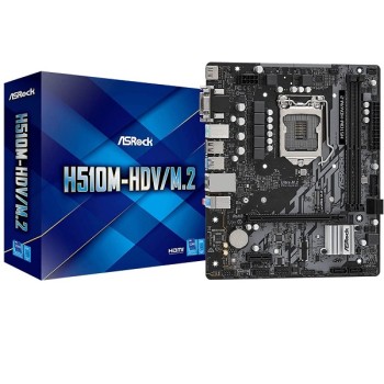 PLACA MADRE ASROCK H510M-HDV / M.2 SE s1200