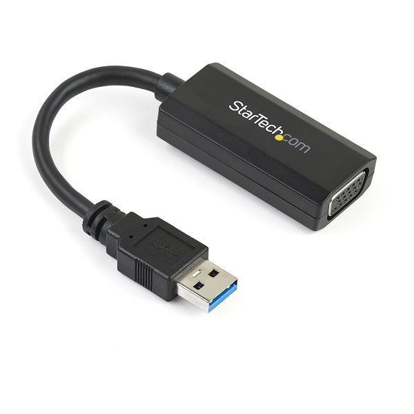 CONVERSOR USB 3.0 A VGA 1920X1200 - ADAPTADOR DE VíDEO EXTERNO - 512 MB DDR2 - USB 3.0 - D-SUB - NEGRO P/N USB32VGAV