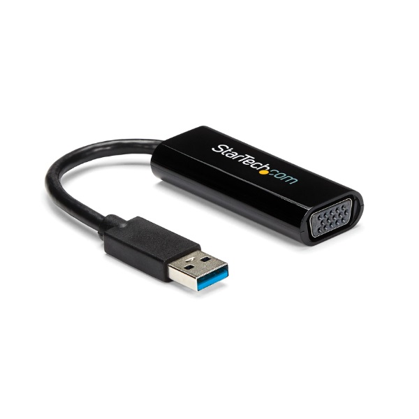 CONVERSOR USB 3.0 A VGA STARTECH - USB TIPO A MACHO A HD-15 (VGA) HEMBRA - 19 CM - NEGRO P/N USB32VGAES