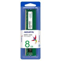 memoria udimm ddr4 adata 8gb 3200 mhz pc4 - 25600 1.2v cl22 p/n ad4u32008g22-sgn