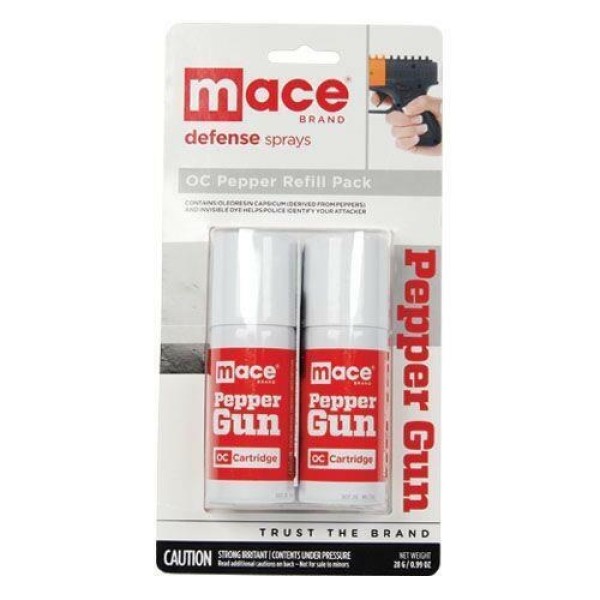 PACK DE RECARGA DE GAS PIMIENTA PARA LINTERNA COBRA MACE