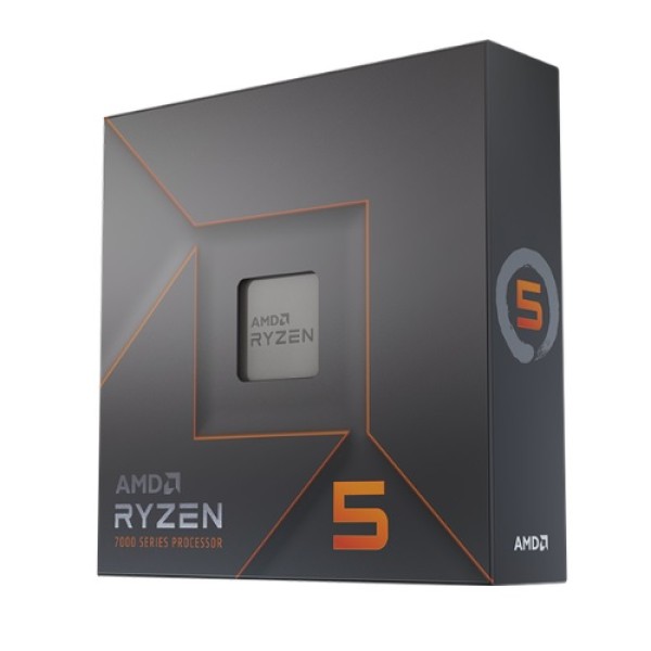 PROCESADOR AMD RYZEN 5 7600X 4.7GHZ@5.3GHZ 6 NUCLEOS 12 HILOS sAM5 P/N 100-100000593WOF