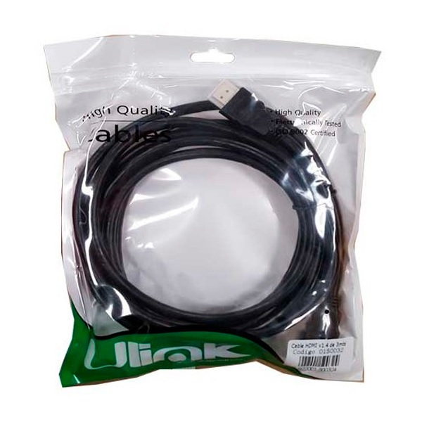 Cable HDMI a HDMI 1.8 mts v2.0 4K,3D, CCS, 30 AWG (aleación)