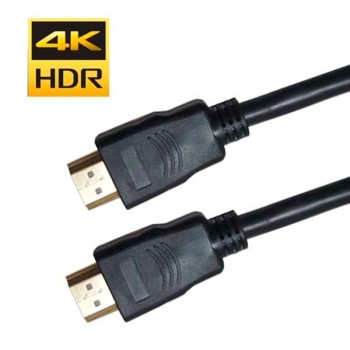 Cable HDMI a HDMI 3 mts v2.0 4K,3D, CCS, 30 AWG (aleación)