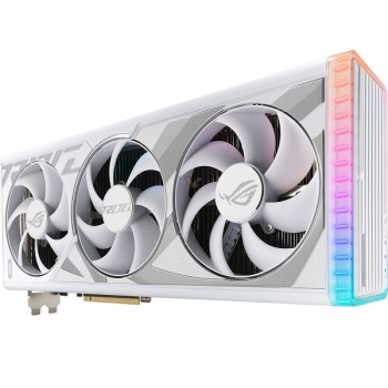 TARJETA DE VIDEO ASUS ROG STRIX GEFORCE RTX 4090 24GB OC WHITE GDDR6X 384 BIT PCIex 4.0 P/N ROG-STRIX-RTX4090-O24G-WHITE