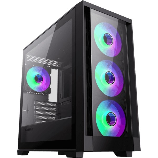 GABINETE GAMER GAMEMAX DEFENDER MESH