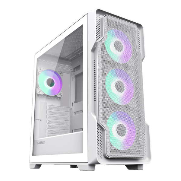 GABINETE GAMEMAX SIEGE WHITE