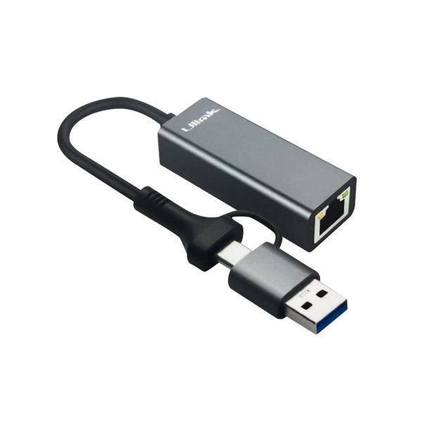 ADAPTADOR USB C/A A RED 10/100/1000 UL-GBUSBCA