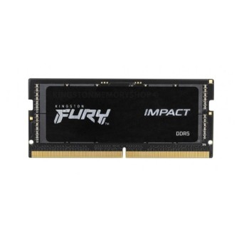 MEMORIA SODIMM KINGSTON FURY IMPACT 16GB 4800MT/S DDR5 4800 MHz / PC5-38400 CL38 1.1 V P/N KF548S38IB-16