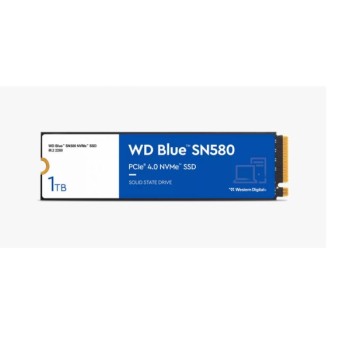 DISCO DE ESTADO SOLIDO SSD WD BLUE 1TB SN580 NVME - M.2 2280 - PCI EXPRESS 4.0 X4 P/N WDS100T3B0E