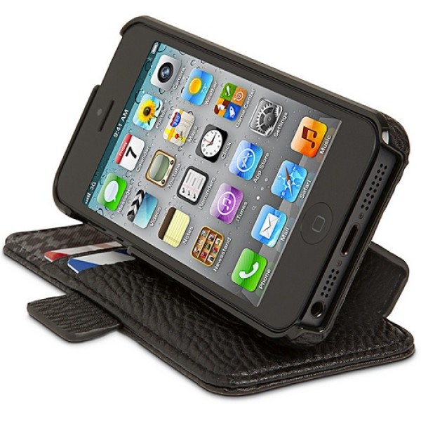 CARCAZA RIGIDA PARA IPHONE 5 PORTAFOLIO DUO NEGRA KENSINGTON P/N K39615WW