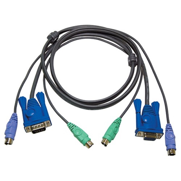CABLE PARA KVM PS2 1.8M 2L-5002P/C