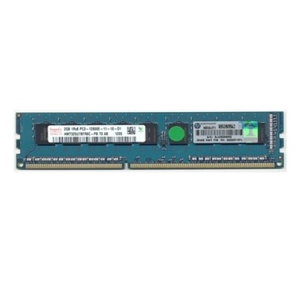 MEMORIA DE SERVIDOR HP UDIMM 2GB DDR3 1600 PC3-12800E PARA PROLIANT G8 P/N 669320-B21