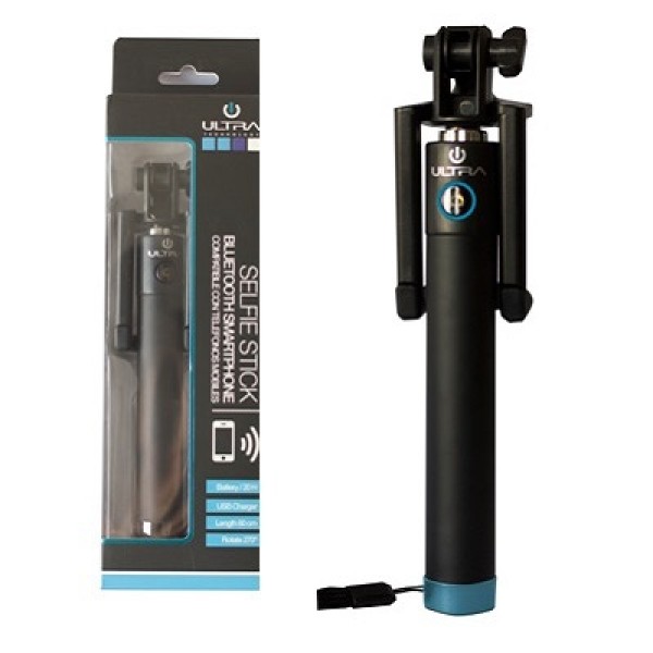 MONOPOD BLUETOOTH DE 23 A 100 CM. ULTRA AZUL