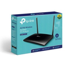 router tp-link 4g lte inalambrico de doble banda ac750 p/n mr200